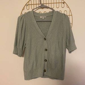 Madewell mint color sweater